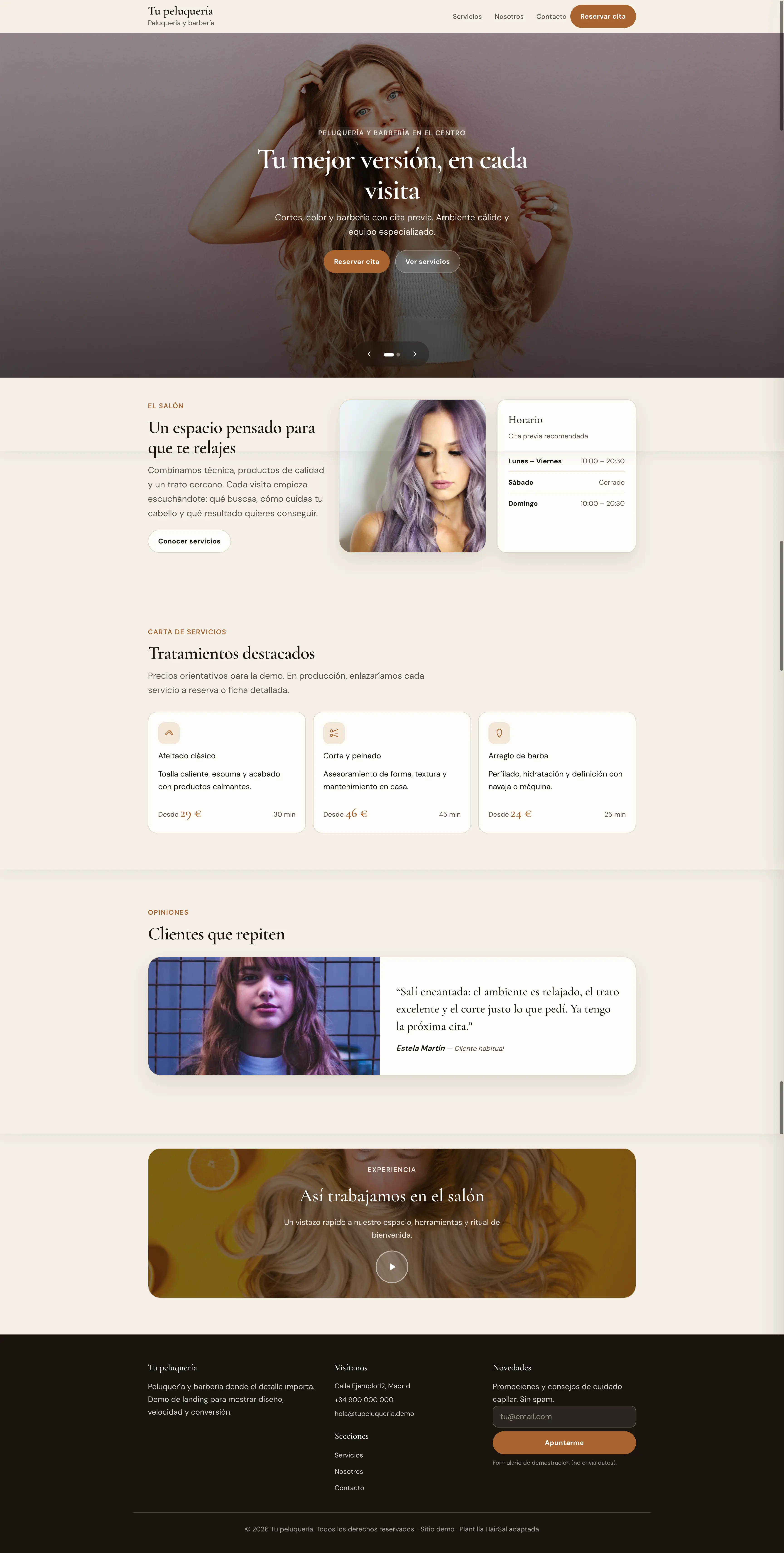 Peluquería Aurora